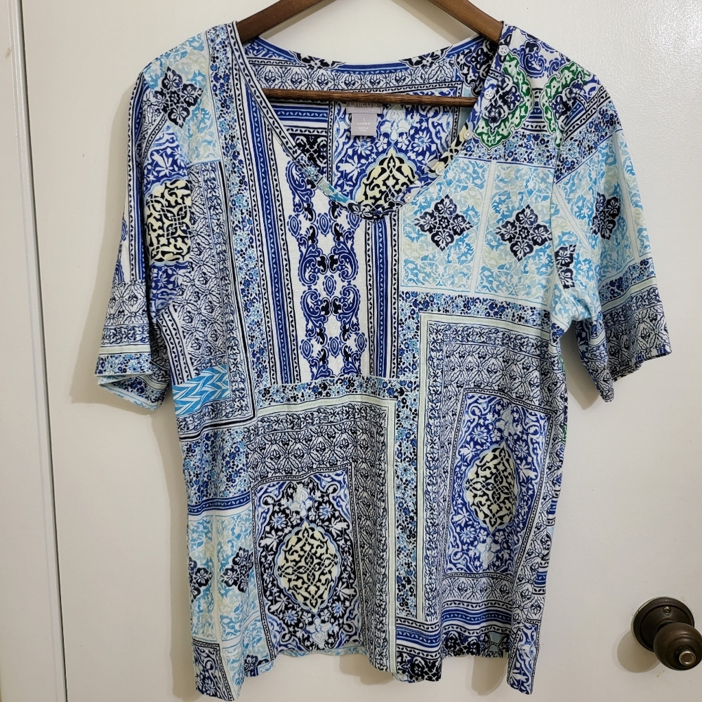 Chico's Women's Short Sleeve Tops